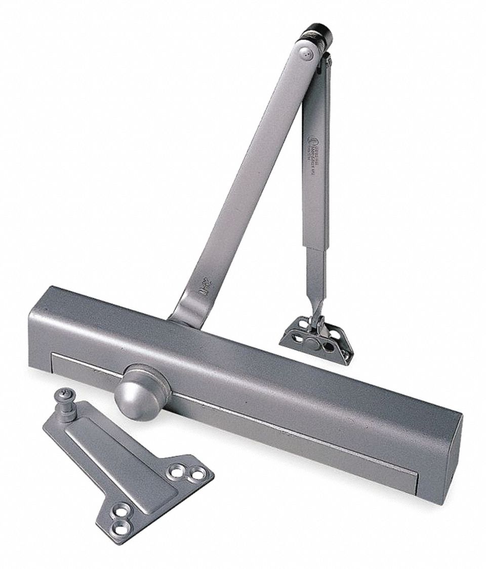 Hydraulic, Door Closer, Medium Duty, Interior and Exterior Grainger