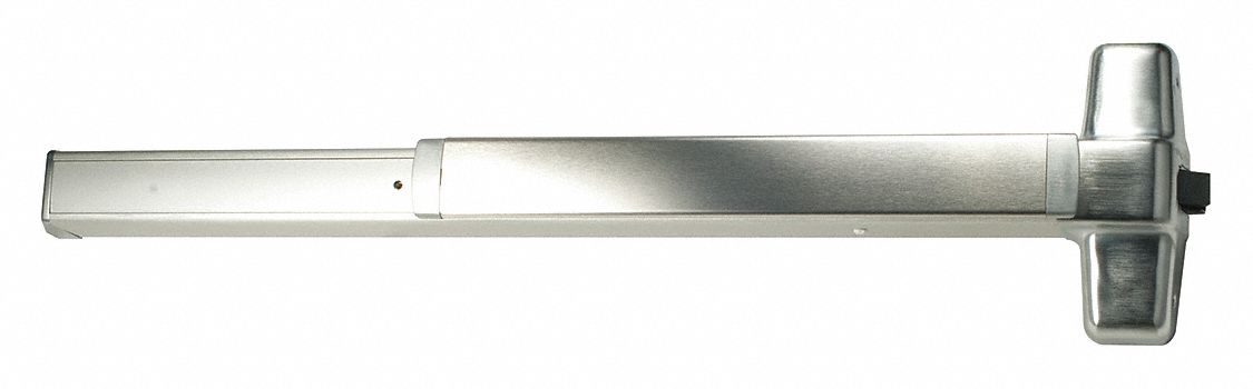 Exit Device: 3 ft Max Door Wd, Aluminum