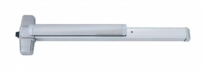 Exit Device: 4 ft Max Door Wd, Stainless Steel