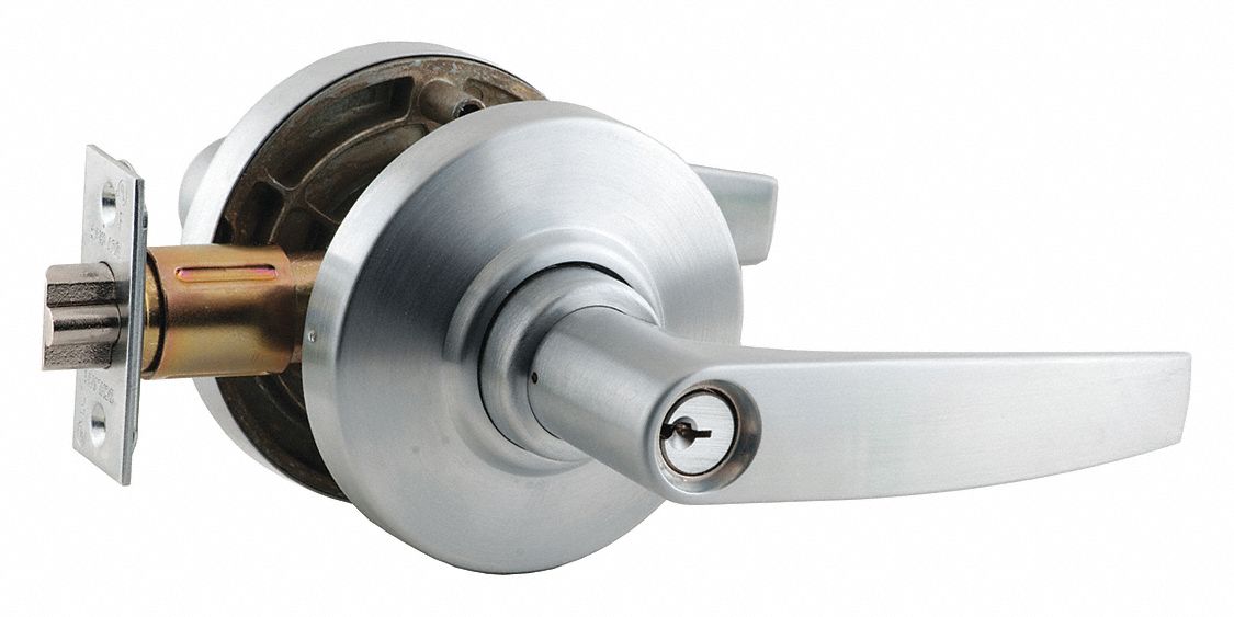 SCHLAGE, Grade 2, AL Jupiter, Lever - 46TN13|AL53PD JUP 626 - Grainger