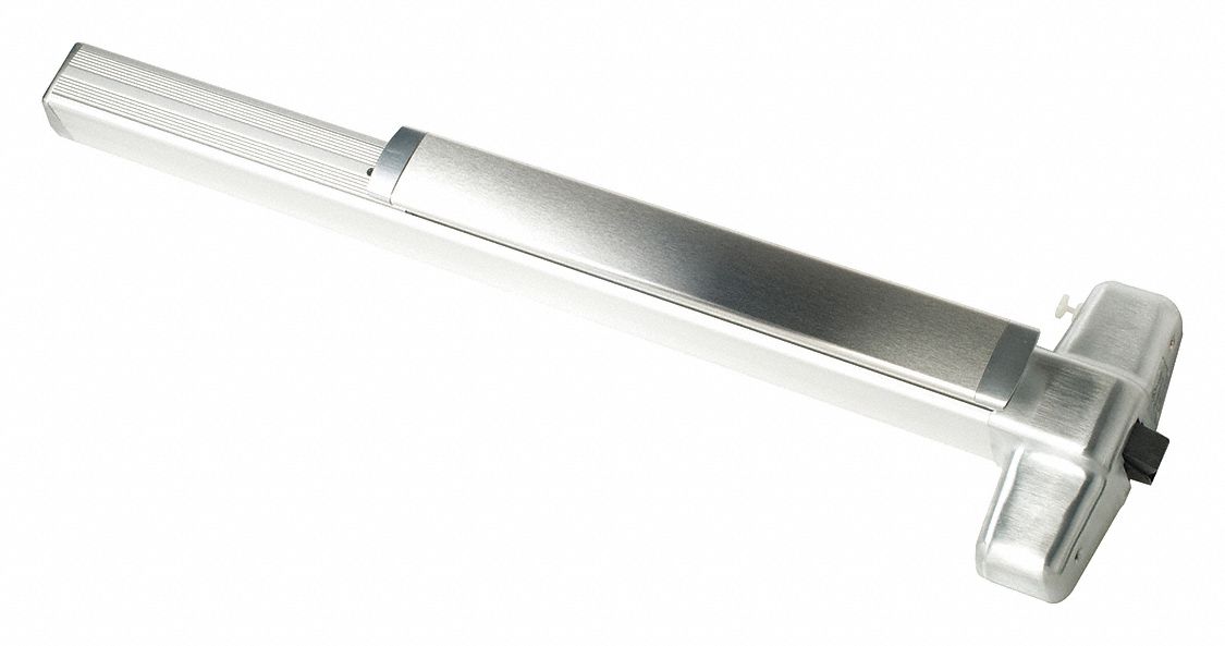 Exit Device: 3 ft Max Door Wd, Aluminum