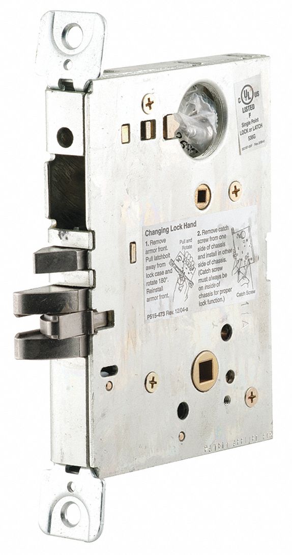 DEADBOLT LOCK,MECHANICAL,STEEL