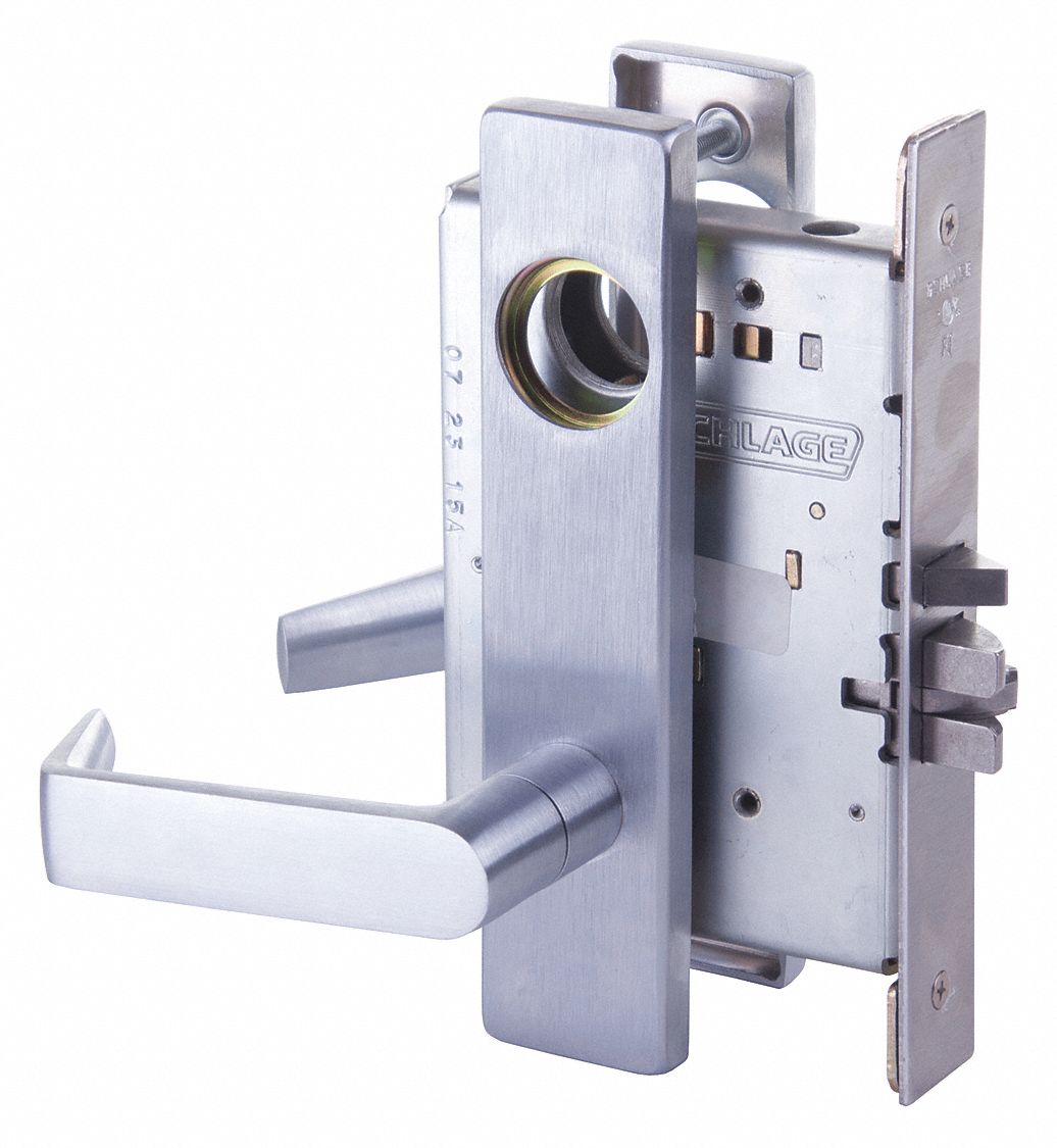 Door Lockset: Classroom Lever Locksets, Chrome