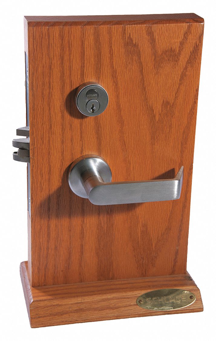 Door Lockset: Storeroom Lever Locksets, Chrome, SFIC