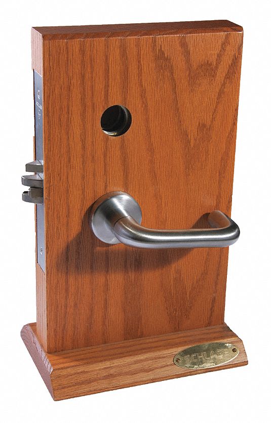 SCHLAGE, Storeroom Lever Locksets, Chrome, Door Lockset 28XY14L9080L