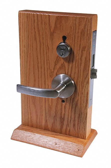 Door Lockset: Storeroom Lever Locksets, Chrome
