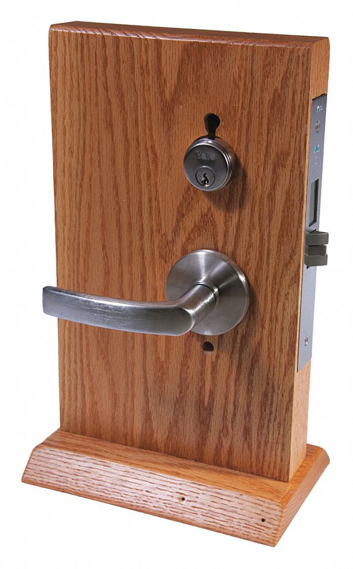 Door Lockset: Storeroom Lever Locksets, Chrome