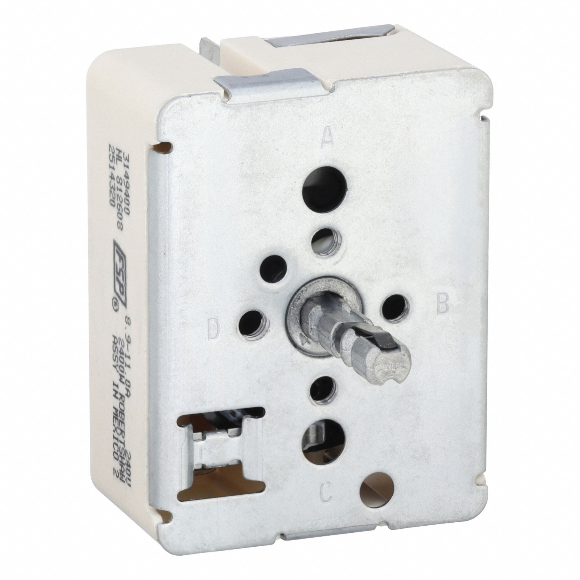 WHIRLPOOL, Mfr Part # WP3149400, Surface Element Switch - 28YR01