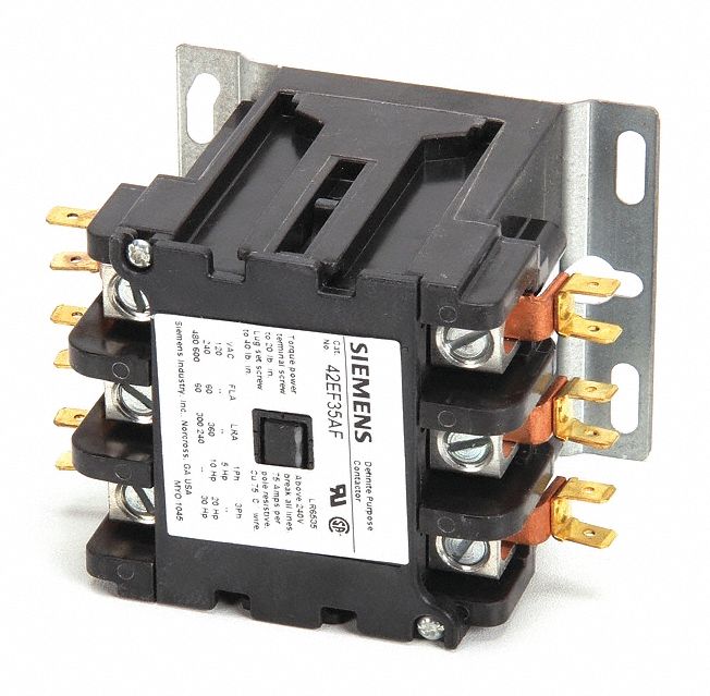 Contactor,75 Amp,110V: For 36BCEM48/36CDM16/36CEM1648/36CGM16300/36CSM16