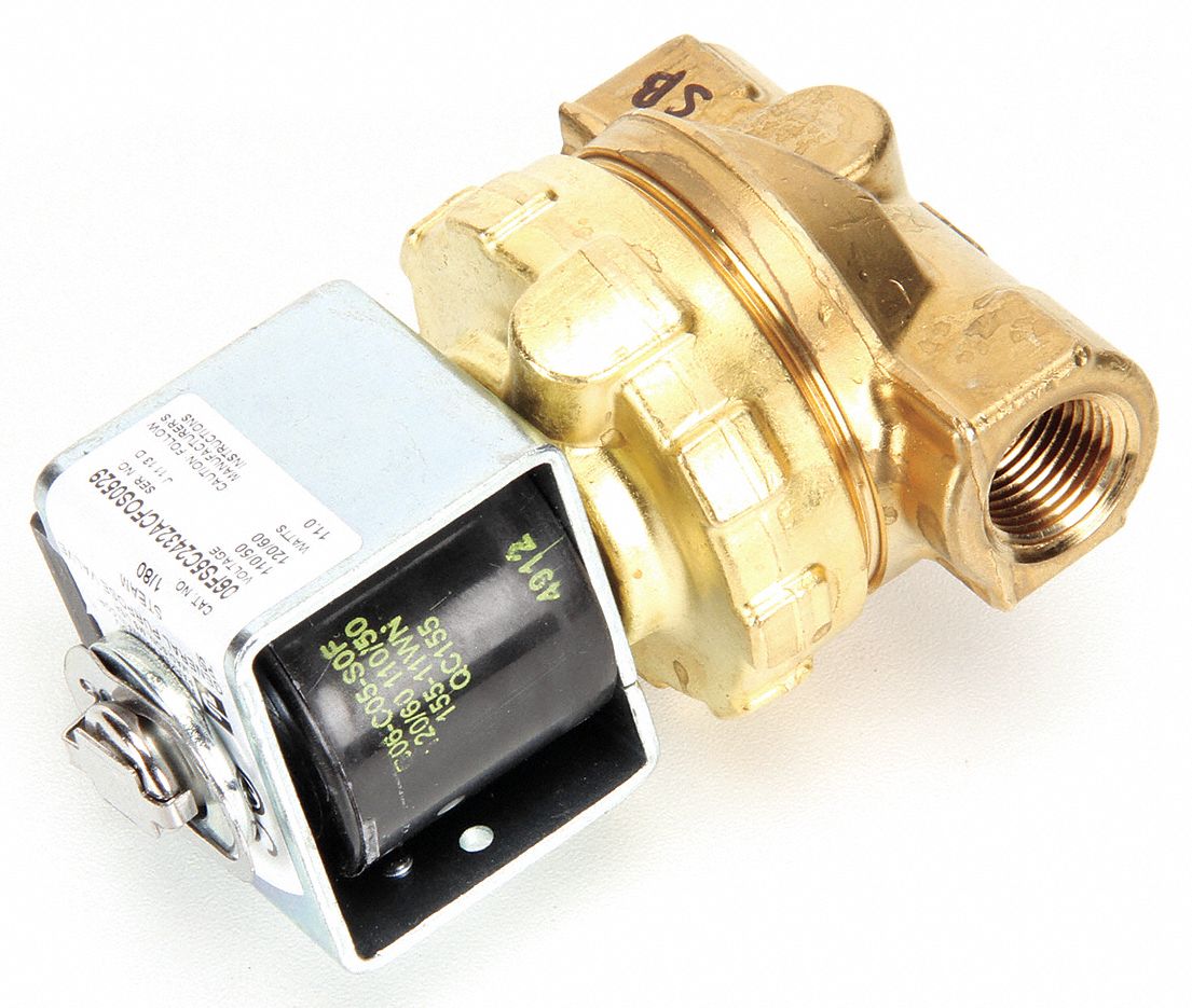 Valve,Steam Sol,1-80 - Grainger