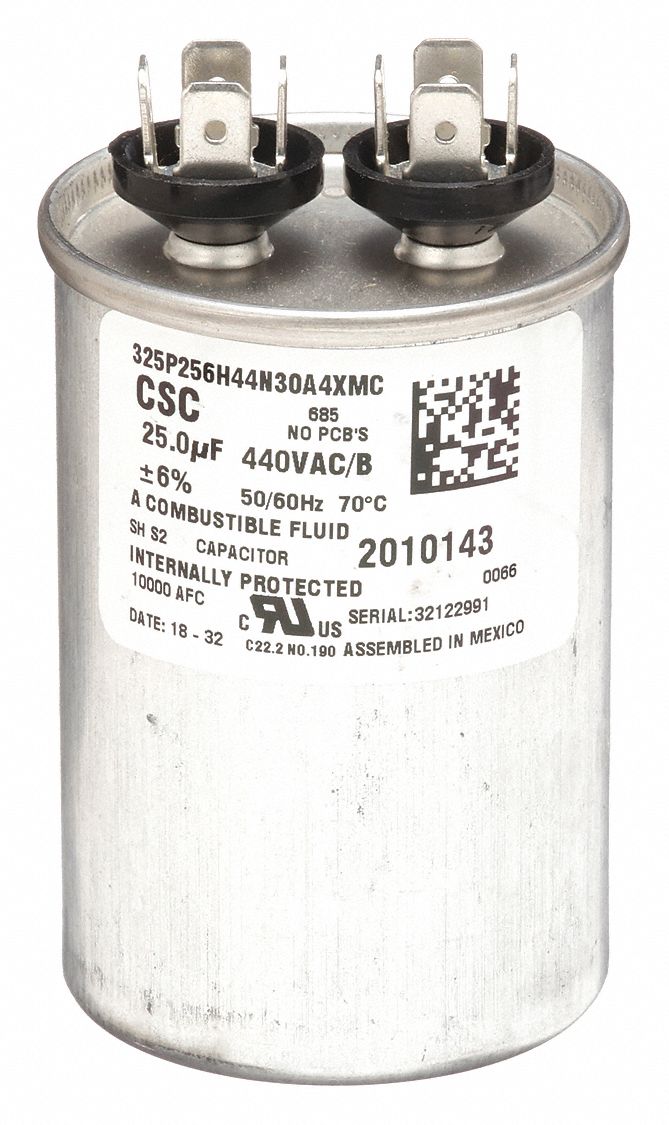 MANITOWOC Run Capacitor 25Mfd,440V