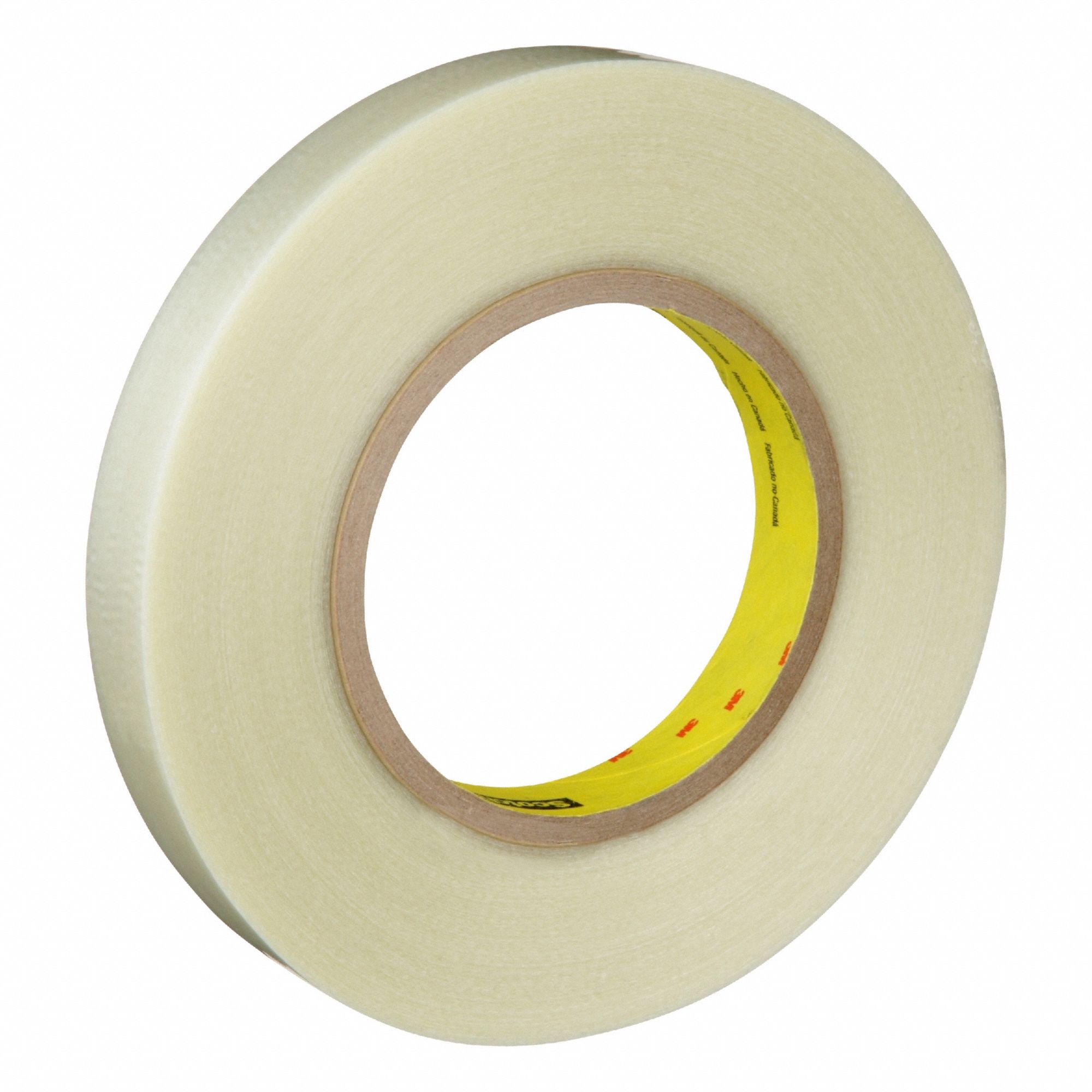 Strapping Tape: 7 mil Tape Thick, 3/4 in x 180 ft, Clear, 48 PK