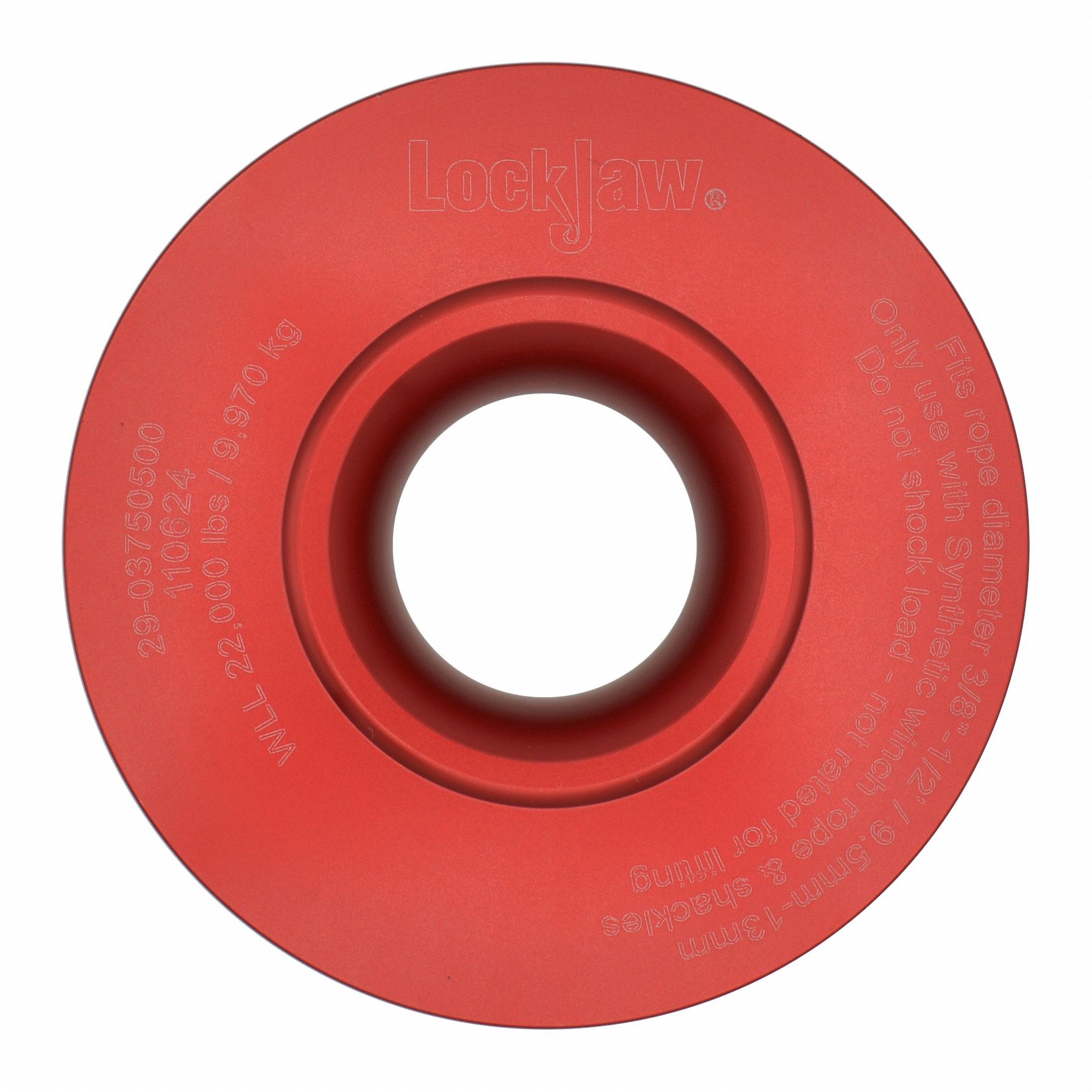 Recovery Ring: 0.5 in Overall Wd, Synthetic Shackles/Synthetic Winch Lines