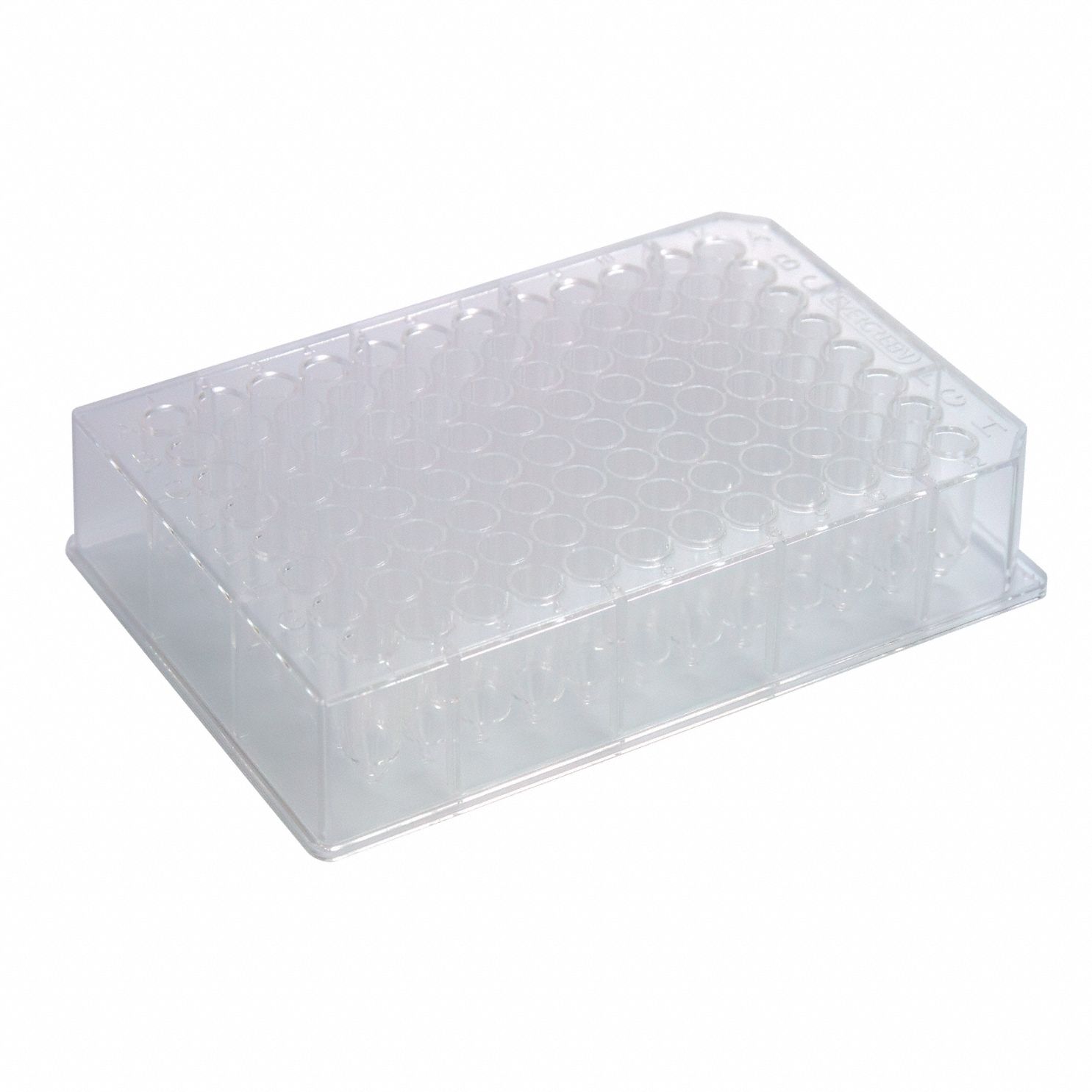 96-Deep Well Plates: Non-Sterile, 96 Wells, 0.5 mL, 86 mm Dia, Square, 86 mm Overall Ht