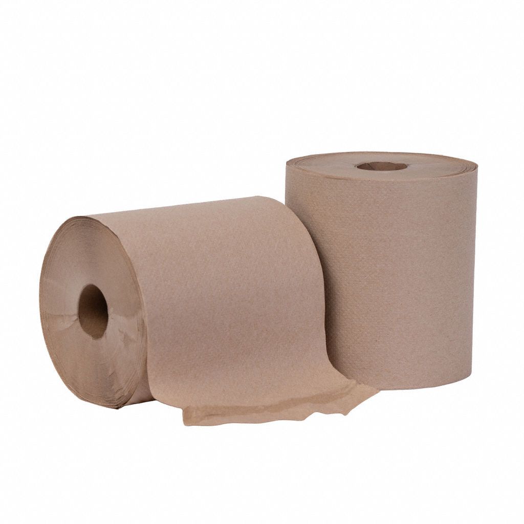 Paper Towel Roll Continuous Brown PK12