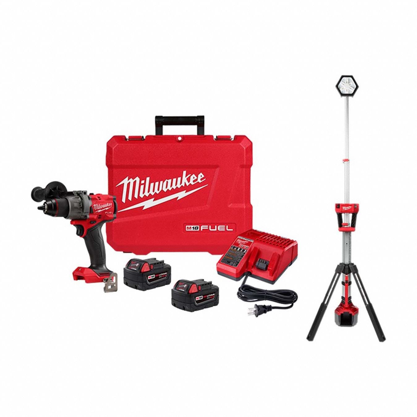 M18 FUEL Drill Kit + M18 Tower Light
