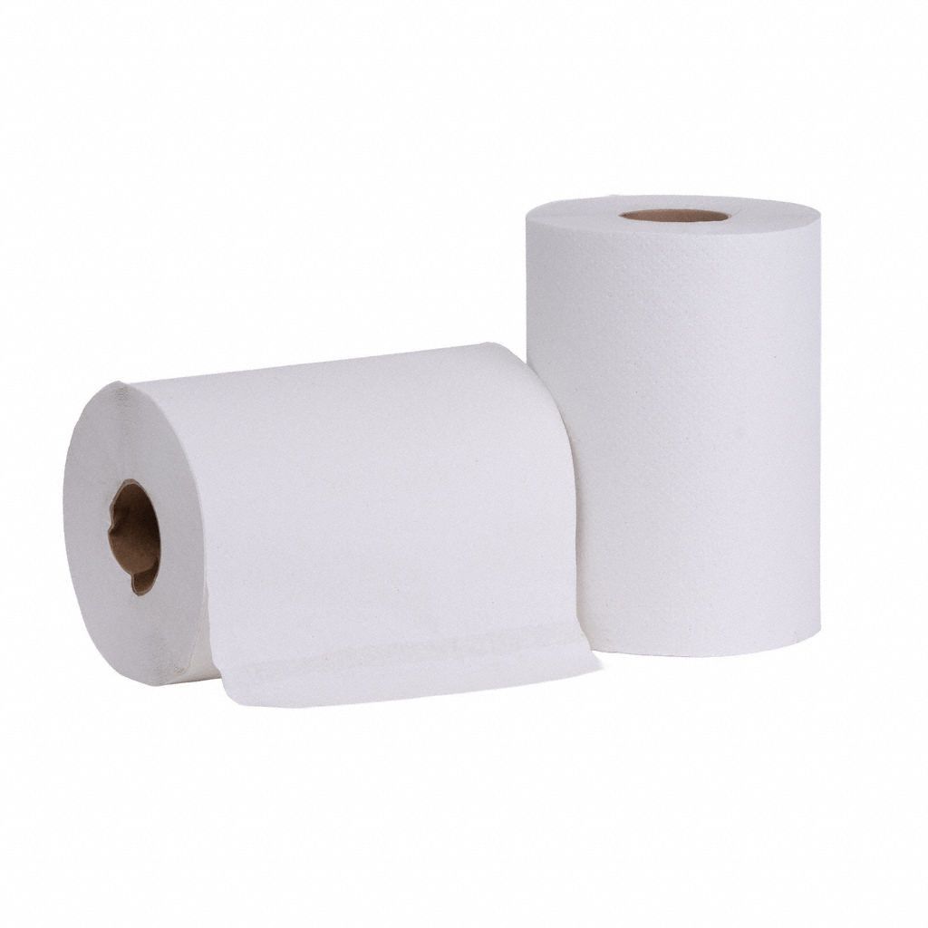 Paper Towel Roll Continuous White PK12