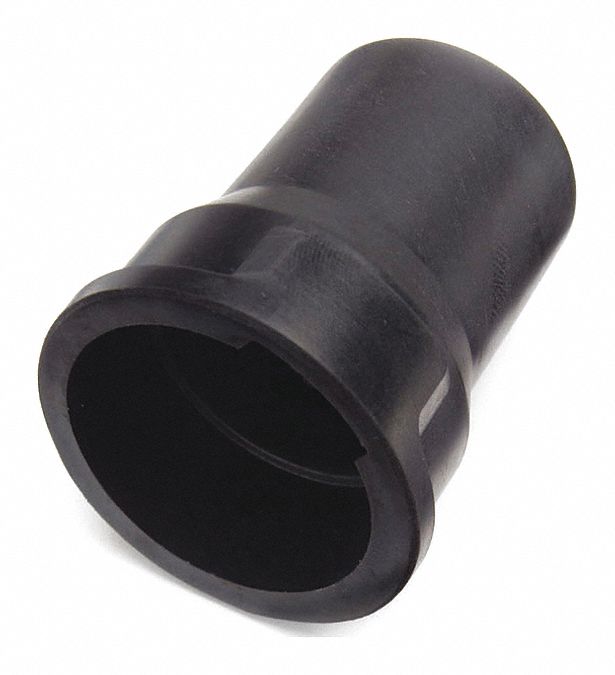 SOCKET BOOT, 7-POLE, 2 1/4 IN HOLE DIAMETER, RUBBER