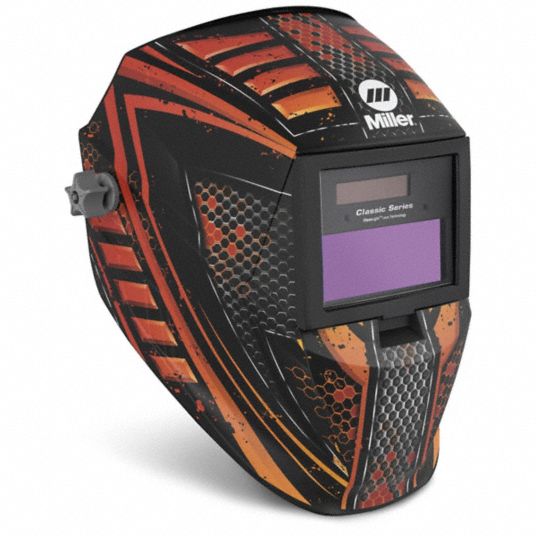 MILLER, Auto-Darkening, 2 Arc Sensors, Welding Helmet - 799Z78|291189 ...