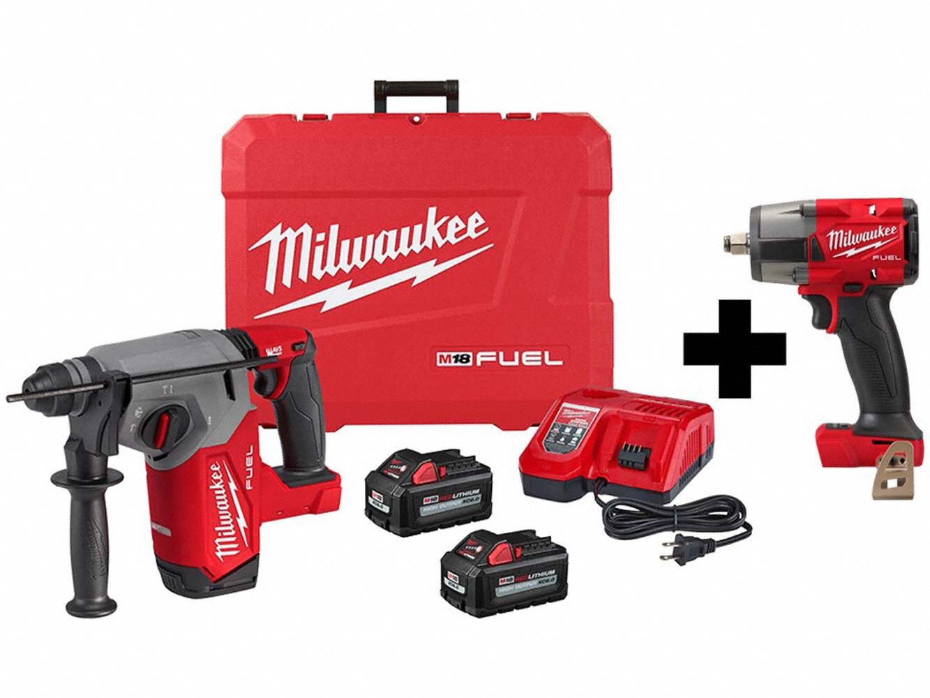 M18 1" SDS+ Rotary Hmer, M18 1/2" MTIW Grainger