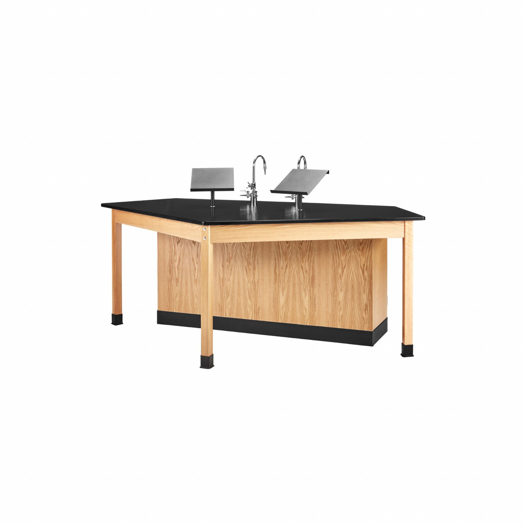 Workstation, Red, 36 in Overall L.