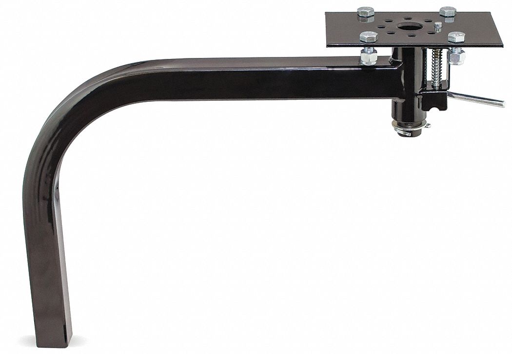 Mounting Bracket: Steel, For SM Reel Series, Black, 17 1/4 in D x 6 in W x 12 5/8 in H