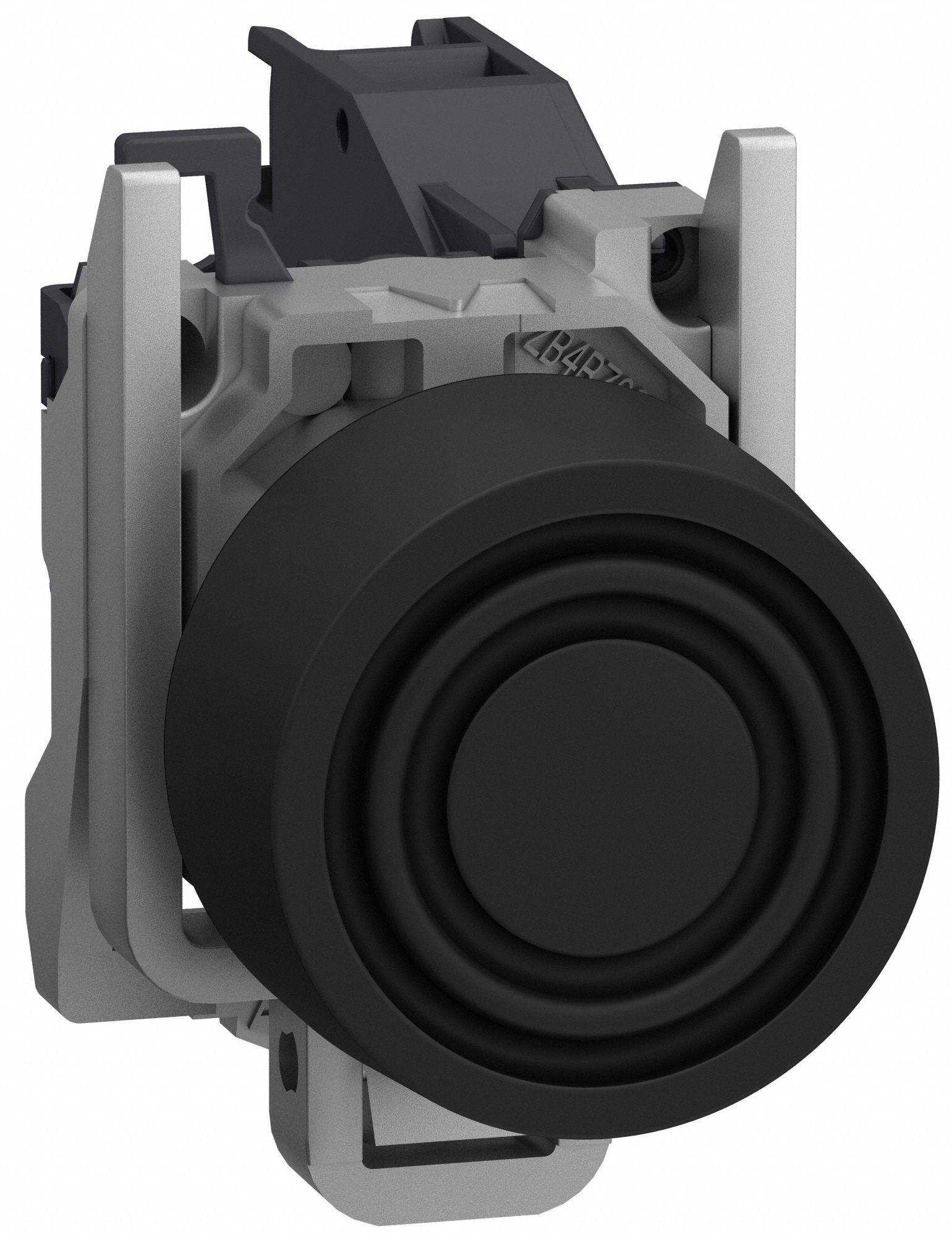 Flush Push Button Operator: 22 mm, Metallic, Flush Profile, 1NO