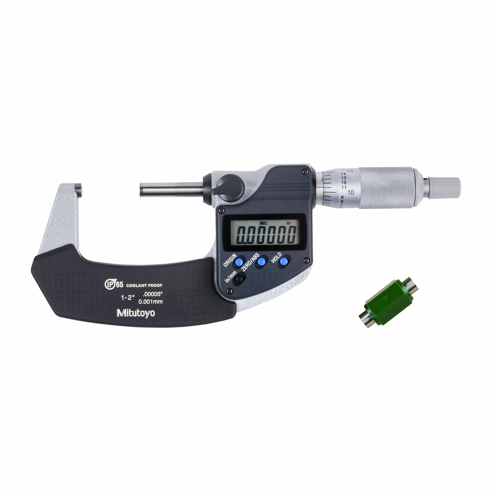 Calibrated Micrometer: 6 in to 7 in /152.4 mm to 177.8 mm, Inch/Metric, IP65
