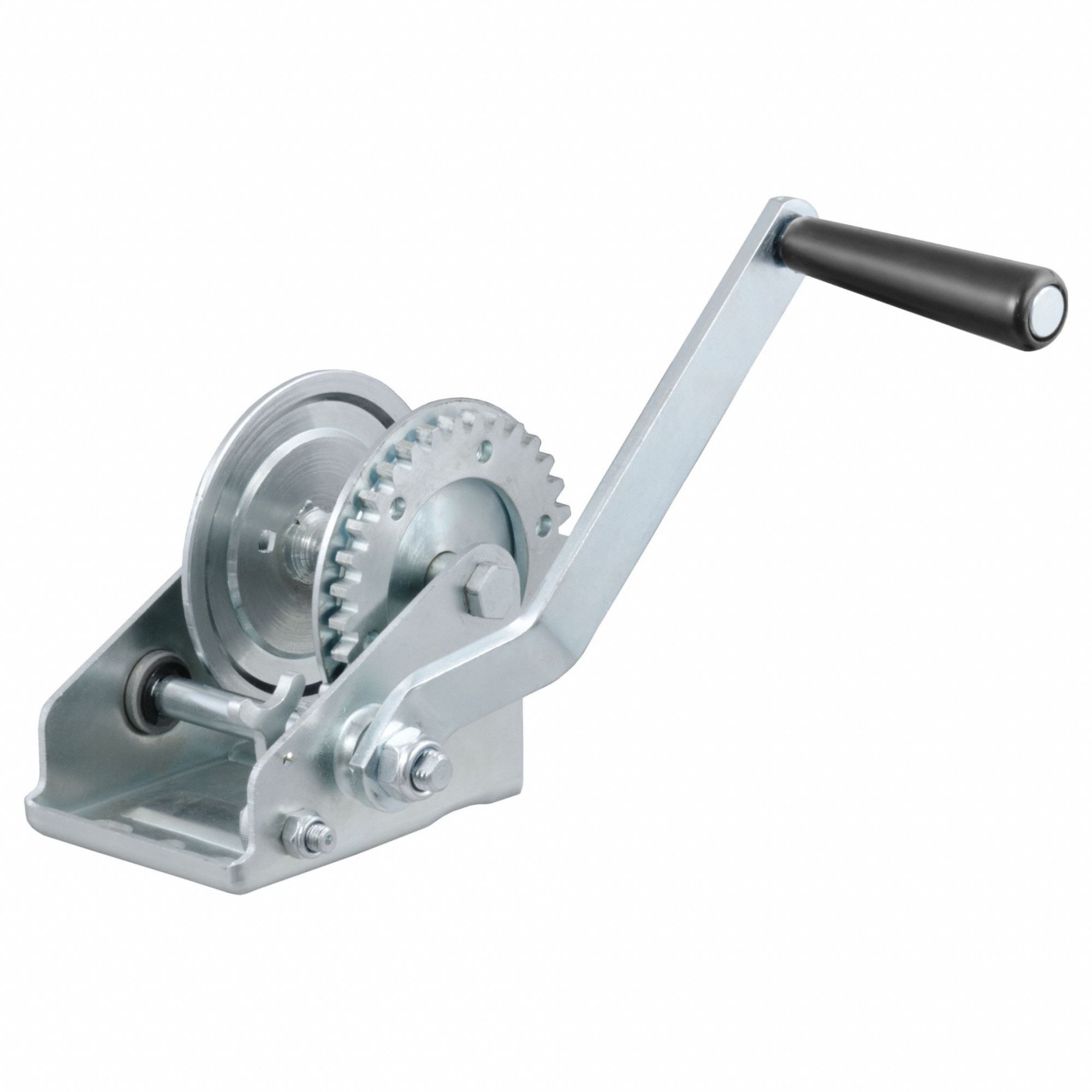 Hand Winch, 4-3/4 in Overall H