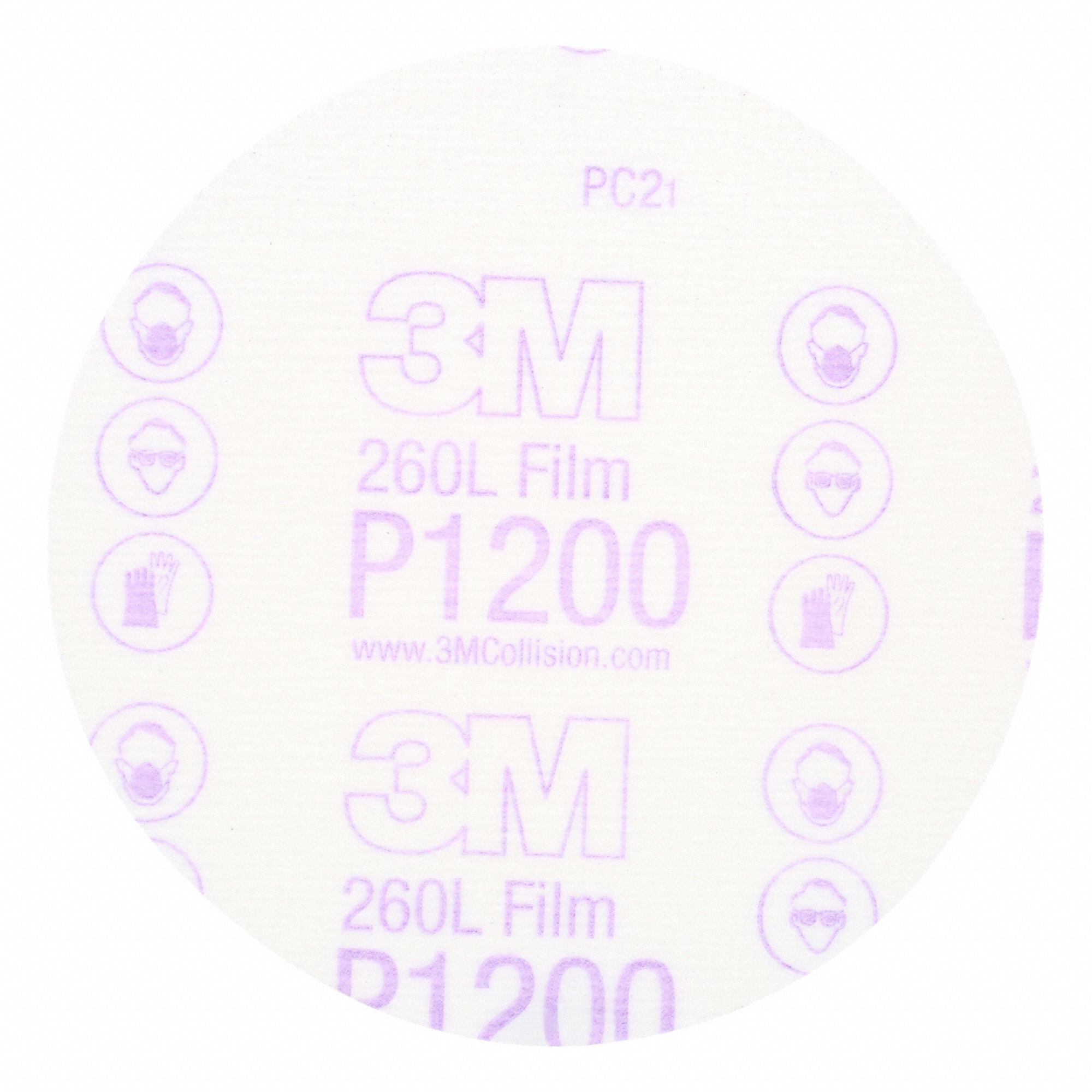 Finish Abrasive Disc P1200 5xNH PK100