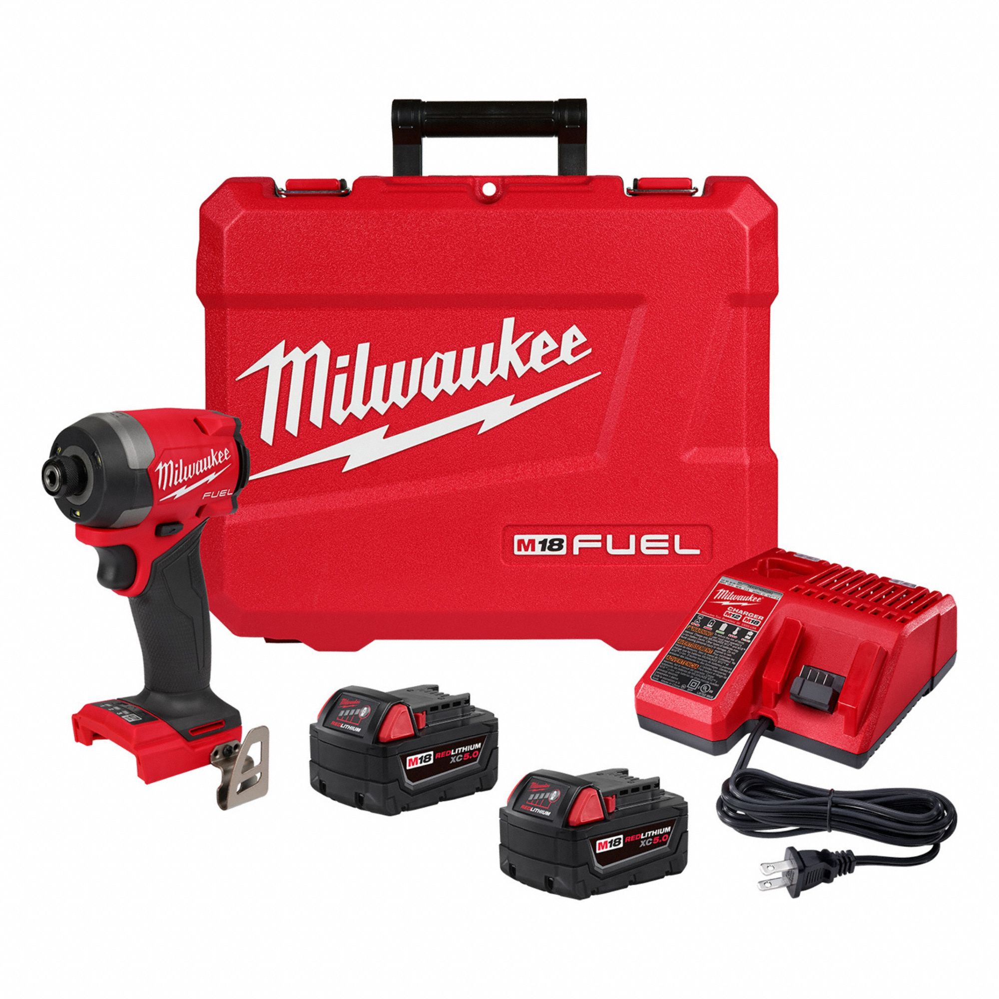 Impact Driver Kit: 2, 000 in-lb Max. Torque, 3, 900 RPM No Load Speed, 4, 400 ipm Impacts per Minute