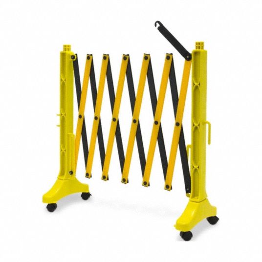 Accordion, Casters, Expandable Barricade - 33K166|2956-00008 - Grainger