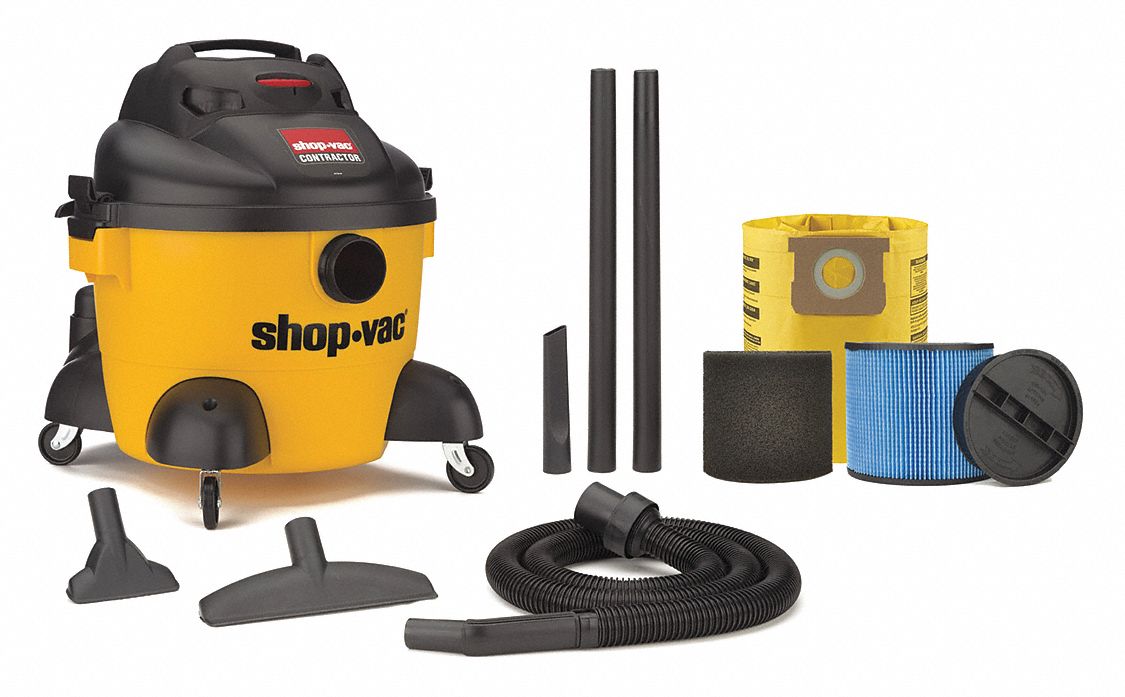 Shop-Vac Aspiradora de cenizas HP de 4 galones y 2.0 picos, limpiador de  aspiradoras de cenizas de 7.0 amperios con filtro HEPA, manguera y  accesorios