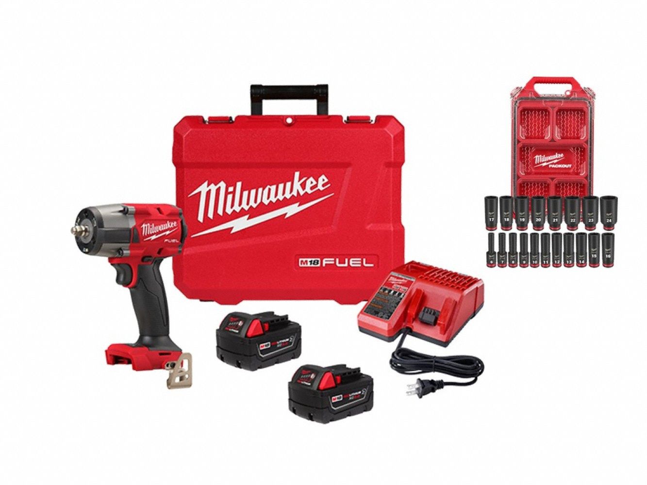 M18 FUEL 3/8  MTIW + MM Socket Set