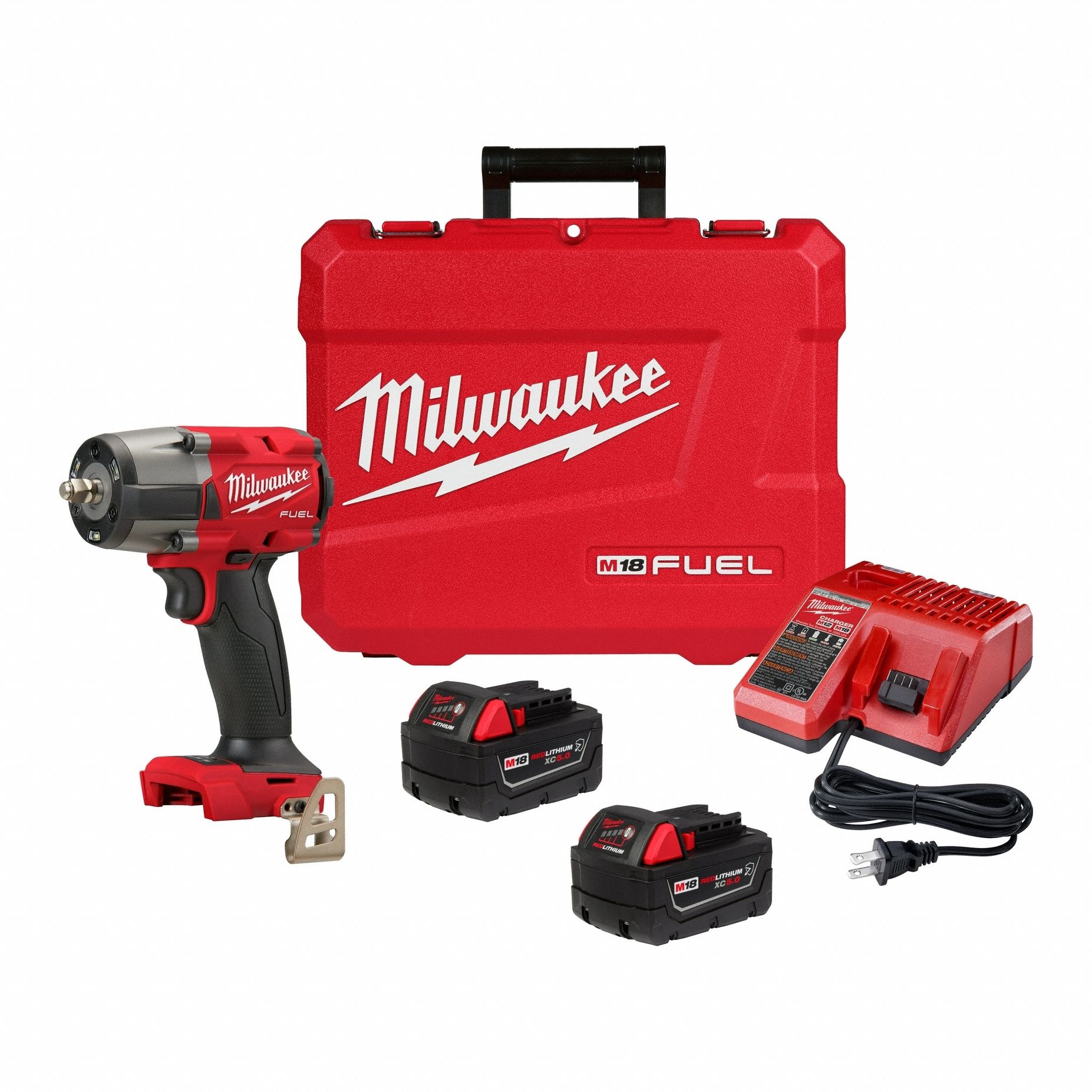 MILWAUKEE, 3/8 in Drive Size, 550 ft-lb Fastening Torque, Impact