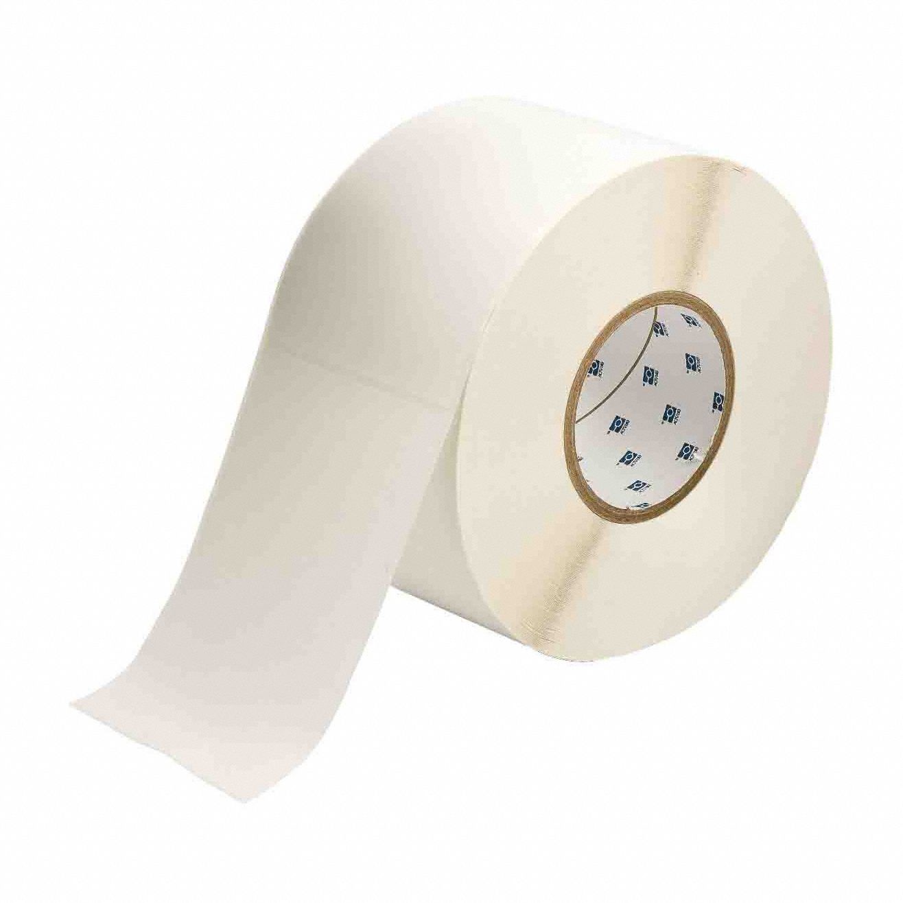 Pre-Cut Label Stock Roll White Matte