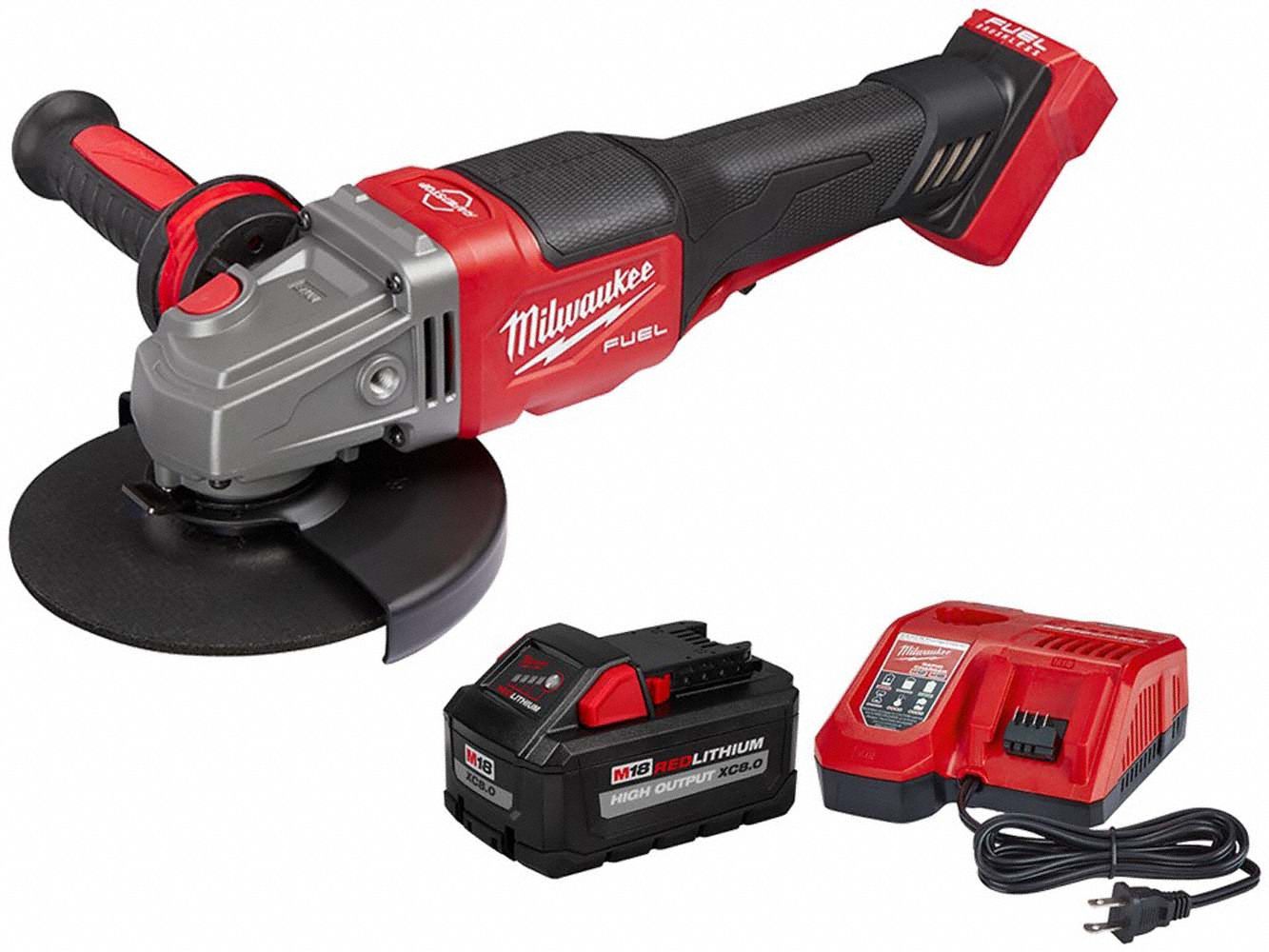 Milwaukee battery deals grinder kit