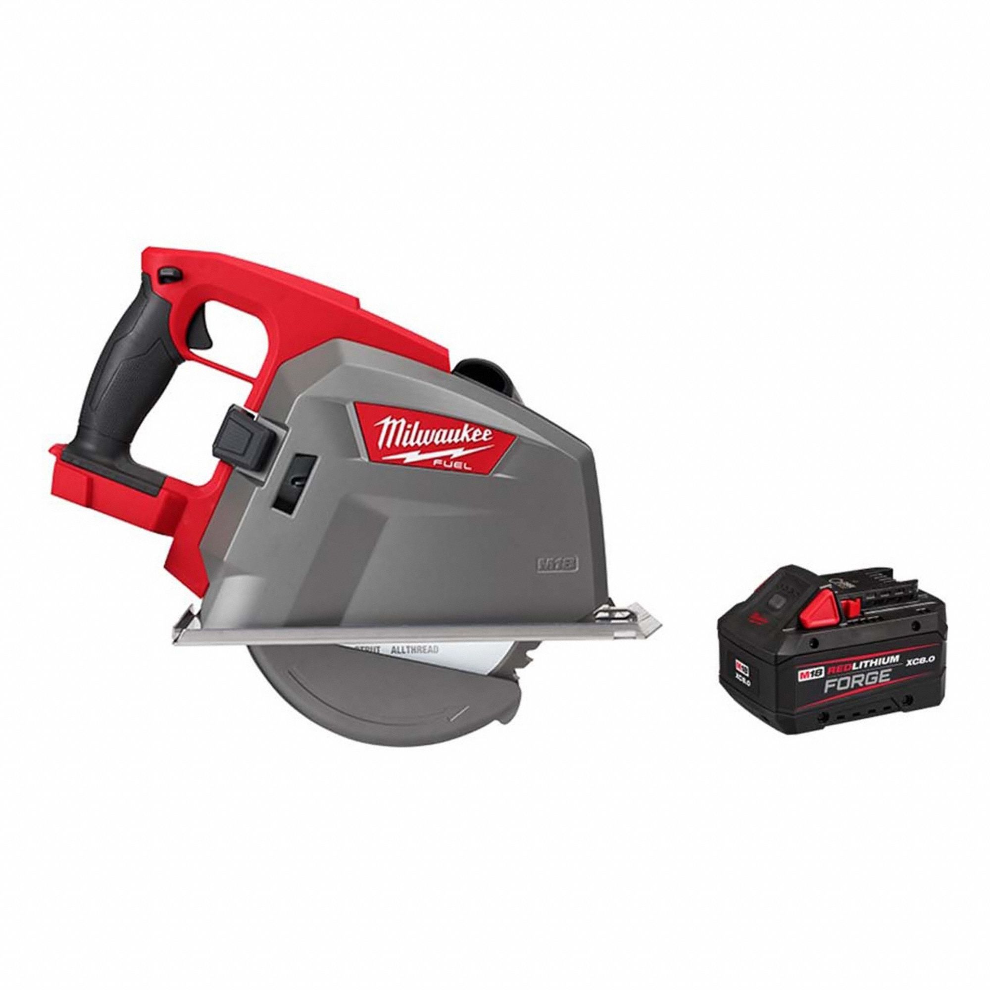 Circular Saw Kit: 8 in Blade Dia., Right, 2 9/16 in Max. Cutting Dp @ 0 Deg., 0°to 0°