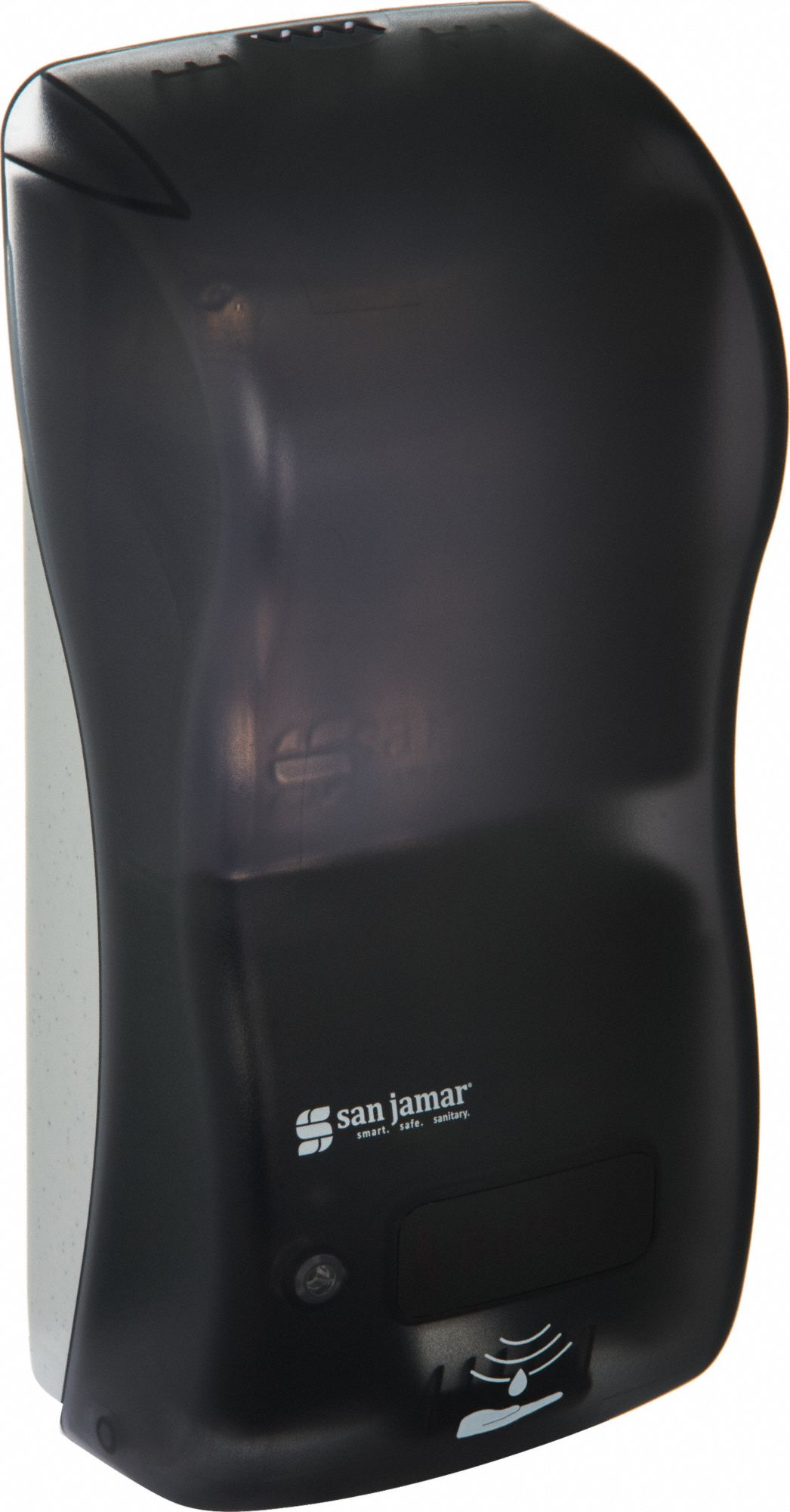 Soap/Sanitizer/Lotion Dispenser: Auto, Liquid, Black Pearl, Matte, Rely Hybrid