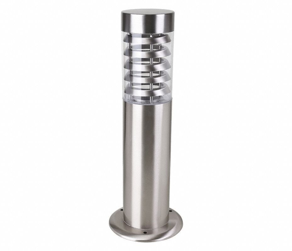 TECNOLITE MINIPOSTE 100240V PLATA ACERO IN. POLI. Luminarias LED