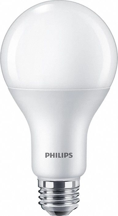 Compact LED Bulb: Medium Screw (E26), LED, (A) Classic, A21, 29 W Watt, 2200K/2700K, Frosted