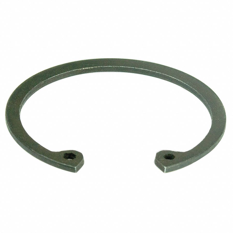 Internal Retaining Ring, Steel, Zinc Plated Finish, 3/4 In Bore Dia., 20 PK