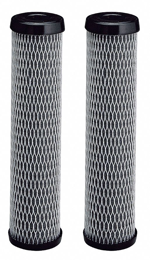 Water Filter Cartridge: 5 micron Micron Rating, 250 gal Service Life - Gallons, 1 PR