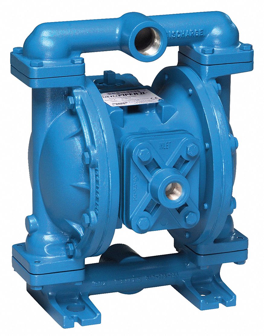 DIAPHRAGM PUMP,AIR OPERATED,CAST-IRON