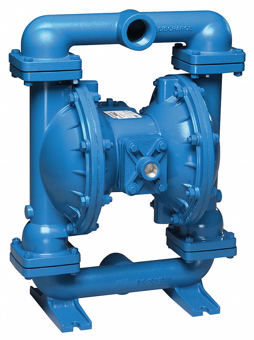 DIAPHRAGM PUMP,AIR OPERATED,CAST-IRON