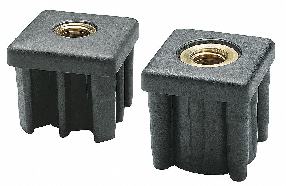 Tube End Caps 1344 lb Black