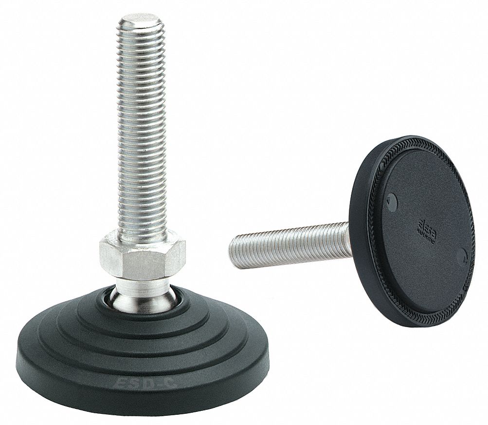 Level Foot Fixed Stud M16 2-21/58in Base