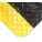 DIAMOND-PLATE SPONGECOTE, 2 X 75 FT, 9/16 IN THICK, BLACK/YELLOW BORDER, RECTANGLE