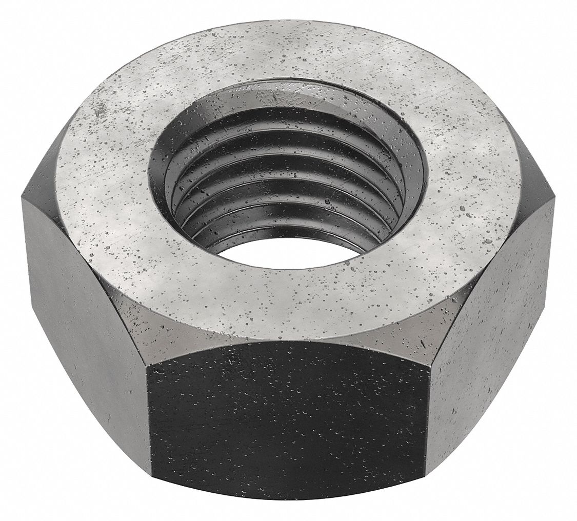 Hex Nut: Std Hex, M14x1.50 Thread, 22 mm Hex Wd, 11 mm Hex Ht, Steel, Class 8, Plain, Std, 50 PK