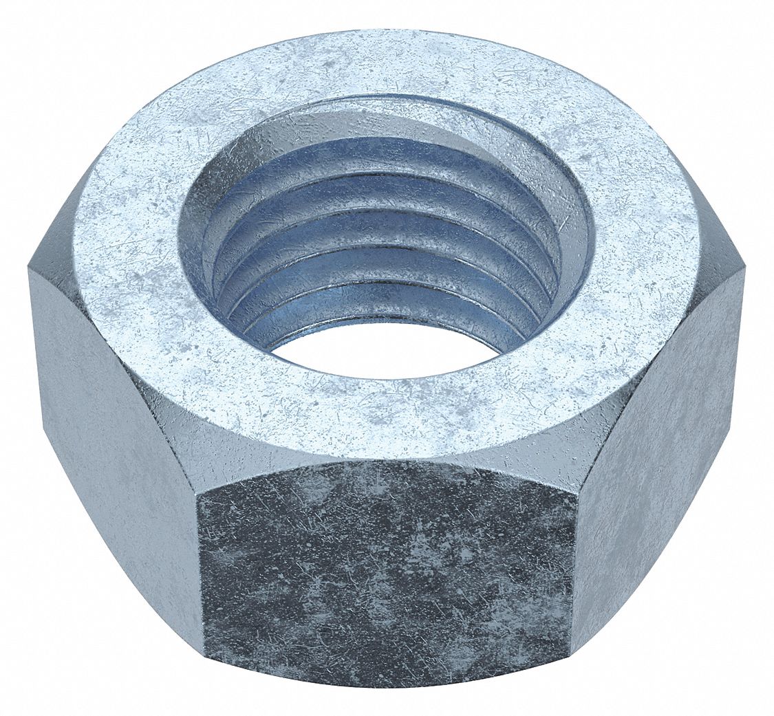 ÉCROU HEX,M20-2,50,LA HEX 30MM,H HEX 16MM,ACIER,CLASSE 8,GALVANISÉ,10PQT
